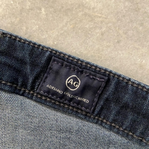 AG Adriano Goldschmied The Prima Jeans Size 30R Mid Rise Cigarette Straight Leg - Picture 11 of 12